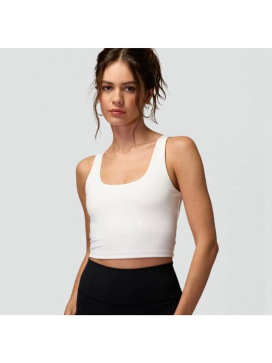 Spiritual Gangster Tops - NWT Spiritual Gangster Indie Crop Tank, White, XL